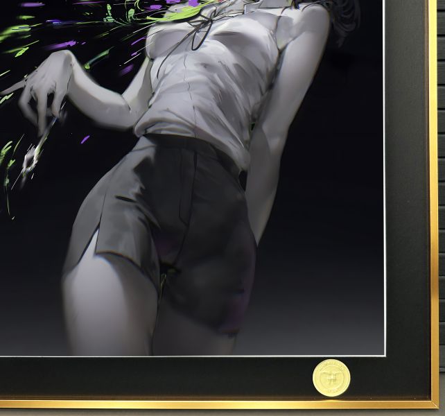 H2工作室《Reze》蕾塞電鋸人鏈鋸人波姆炸彈惡魔裝飾畫 