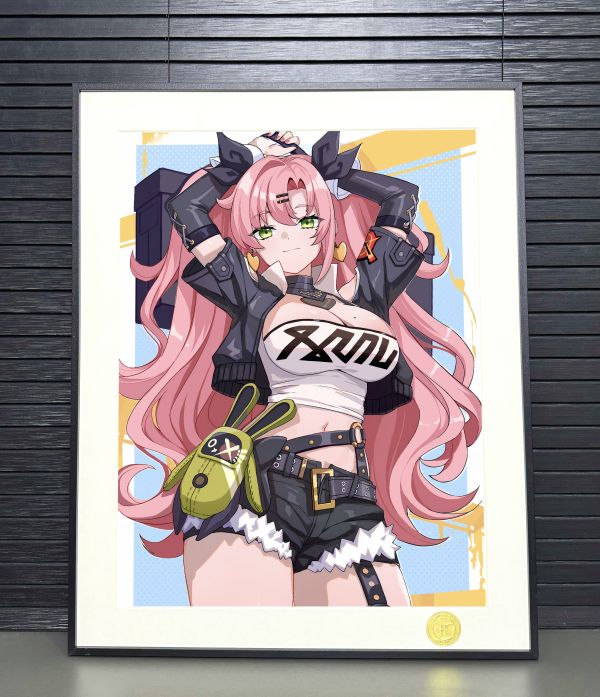 H2工作室 《妮可德瑪拉》絕區零Nicole裝飾畫 
