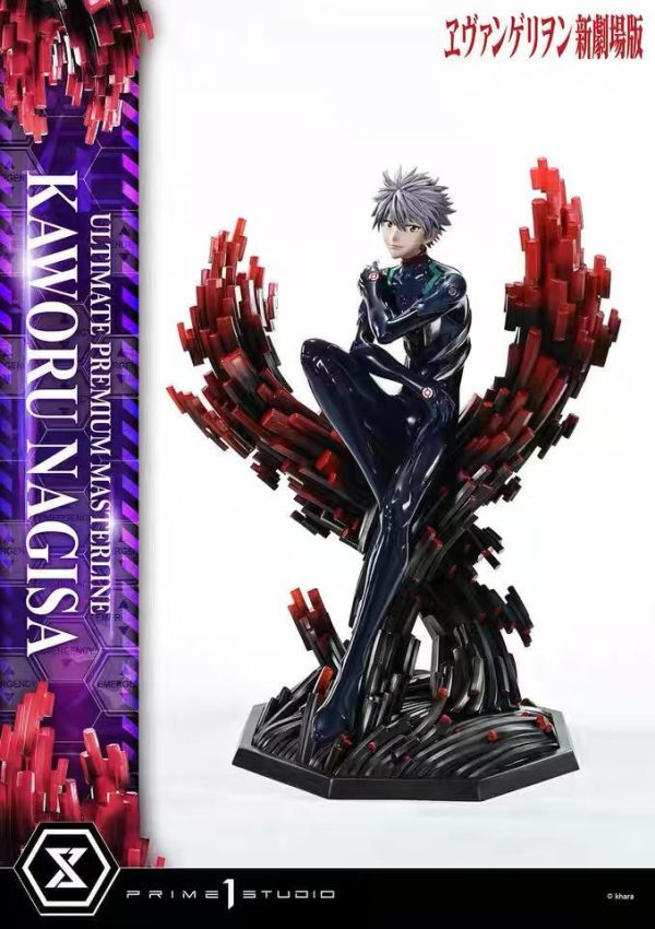 正版授權 Prime 1 Statue 1/4 福音戰士新劇場版 EVA 渚薰 