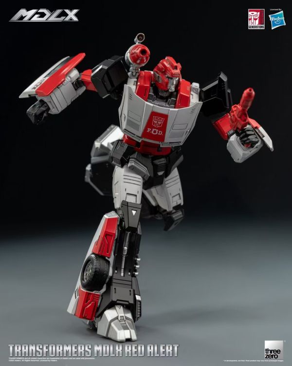 Threezero 15cm MDLX 變形金剛 Red Alert 紅色警報 