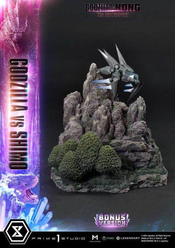 正版授權 Prime 1 Statue 哥斯拉大戰金剛2 帝國崛起 哥斯拉對戰雪魔 