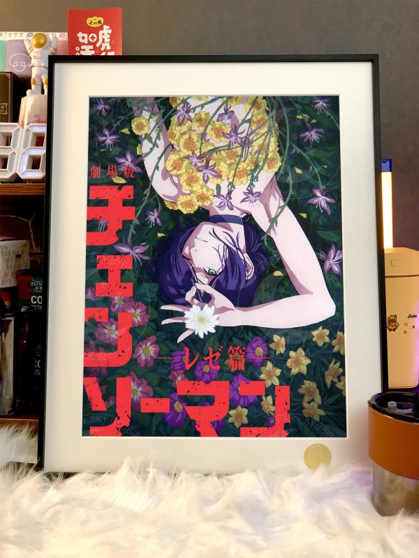 星空《Reze》電鋸人鏈鋸人蕾塞篇裝飾畫 