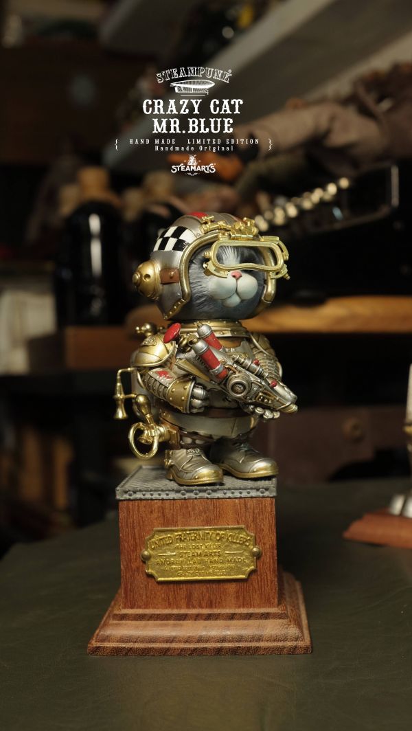蒸汽工廠 STEAMARTS 藍先生的機器人 銀色限量版 