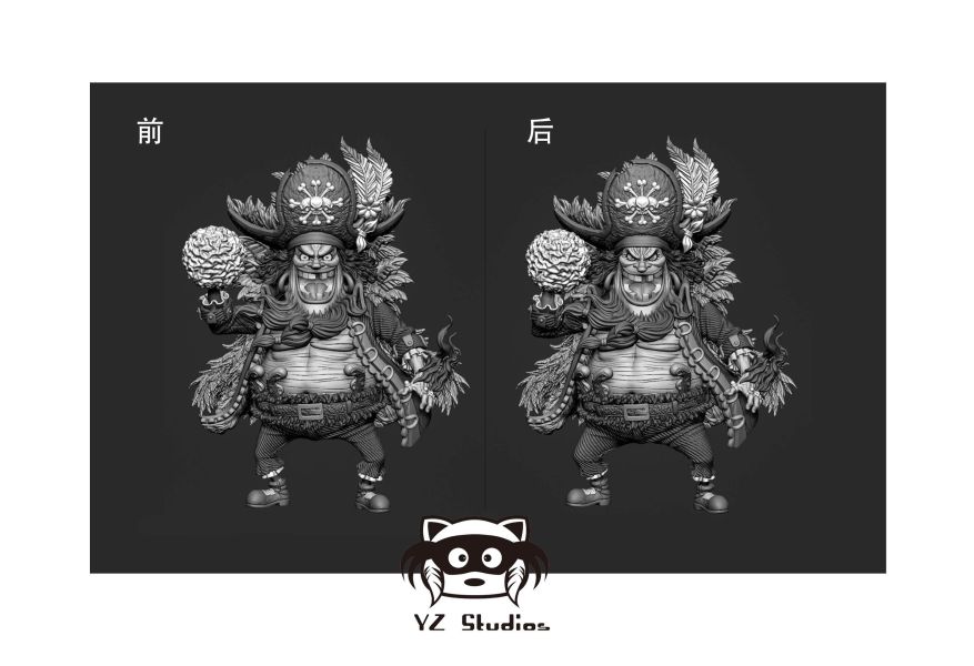 【現貨】Yz 新世界黑鬍子海賊團 第一彈 四皇-黑鬍子 
