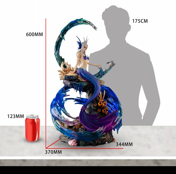 【現貨】正版授權  光年工作室 原創系列 《耀》系列雕像《奇界-人魚》人魚公主 