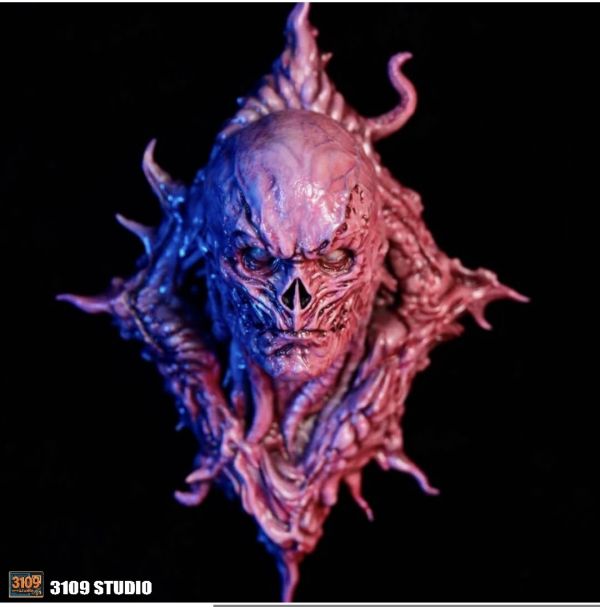 3109工作室 怪奇物語 維克納 001 磁吸頭雕 