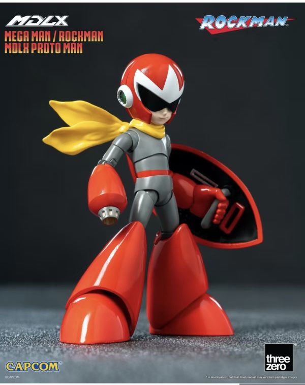 正版授權 Threezero 洛克人 MDLX 布魯斯 可動人偶 