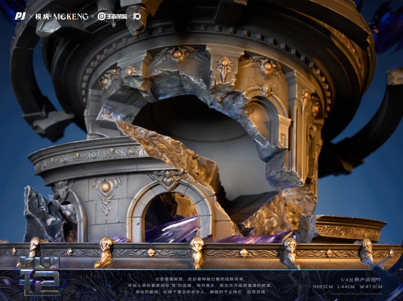 正版授權 王者榮耀 破滅刃鋒-鎧 典藏雕像 