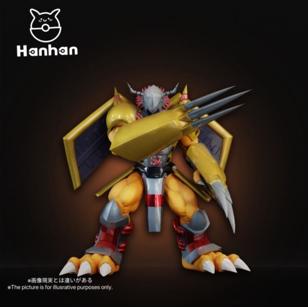 hanhan憨憨工作室 數碼寶貝第一部125共鳴 戰鬥暴龍獸 