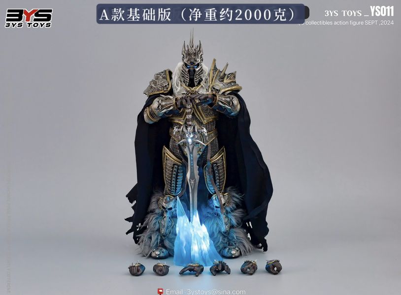 【補款-已二次通知 請盡速補款】3YS TOYS × 無空 YS011 天災統帥 妖王 收藏級1/6可動人偶 