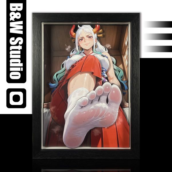 黑白畫映B&W Studio Yamato 凱多之子 立體裝飾畫 