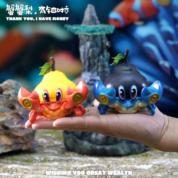 傑刻動漫×動物幫幫農場 有鉗的蟹蟹梨 