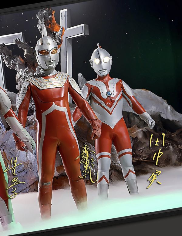 千鳥社《奧特曼合影聲優簽名》鼠標墊裝飾畫 