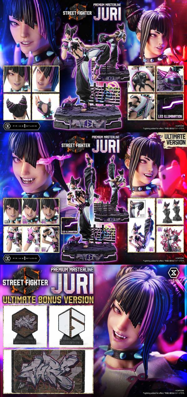 【補款】正版授權 Prime 1 Studio 1/4 街頭霸王6 Juri 韓蛛俐 
