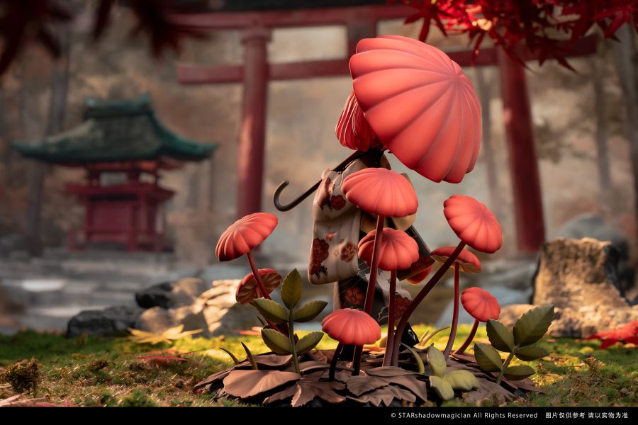 正版授權 逆轉工作室 菇娘系列·No.6·紅蓋小皮傘 