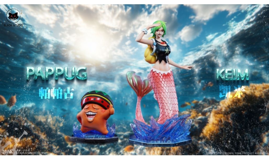 Black小黑工作室 私人定製pop補全 魚人系列 帕帕古&凱米 