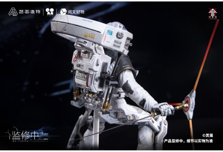 正版授權 PPDF《靈籠》白月魁雨燕號艙外作戰服 1/6輕雕像 