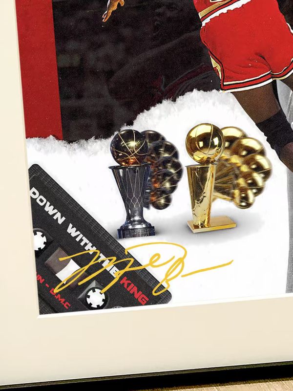 星空 《籃球之神喬丹》邁克爾喬丹NBA MJ裝飾畫 
