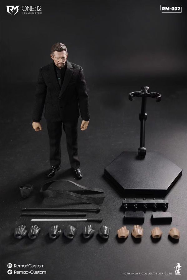 Remad Custom 1/12 忍者大師 6寸布衣可動 