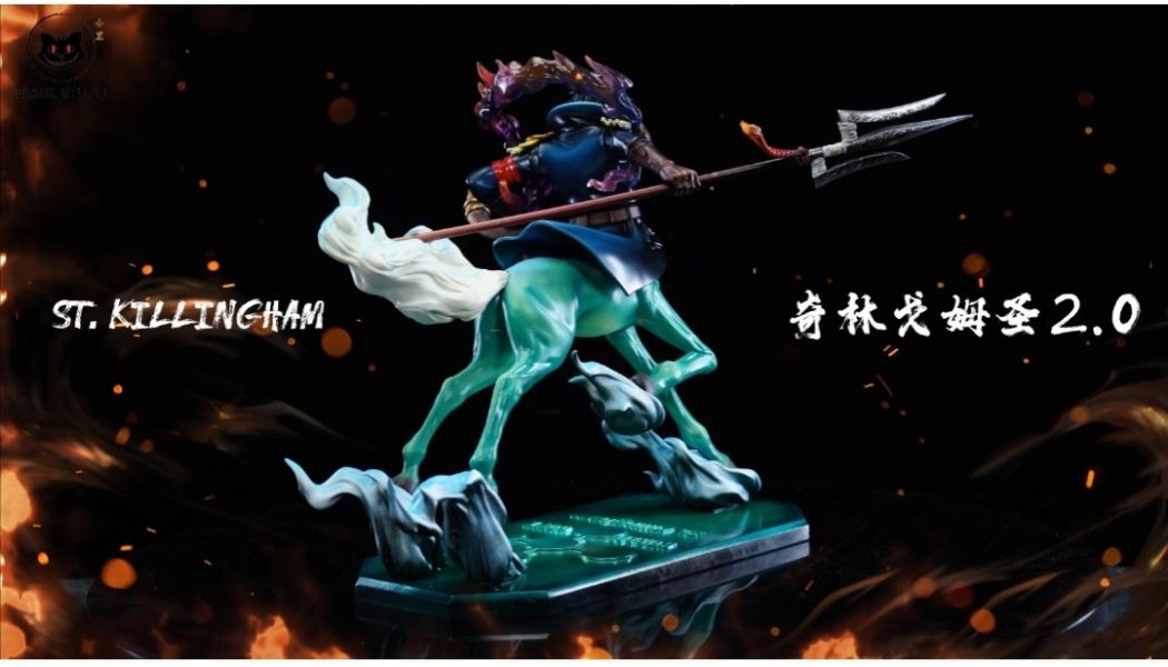 Black小黑工作室 私定系列補全神之騎士團第三彈 麒麟戈姆聖2.0&惡魔軍子2.0 