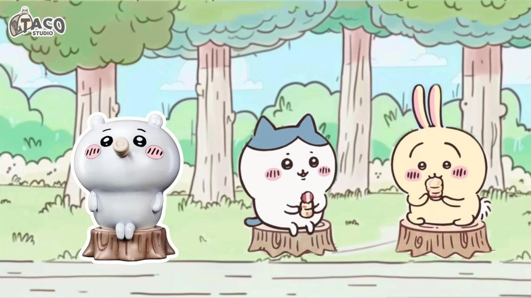 TACOstudio 週二工作室 chiikawa 樹林喝奶奶系列第一款 吉伊 