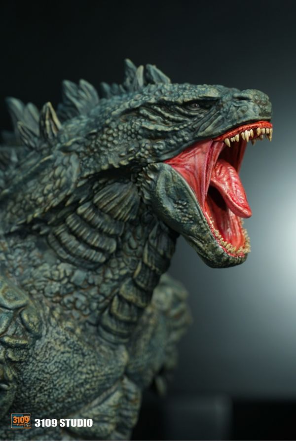 3109工作室 哥斯拉 半身像 