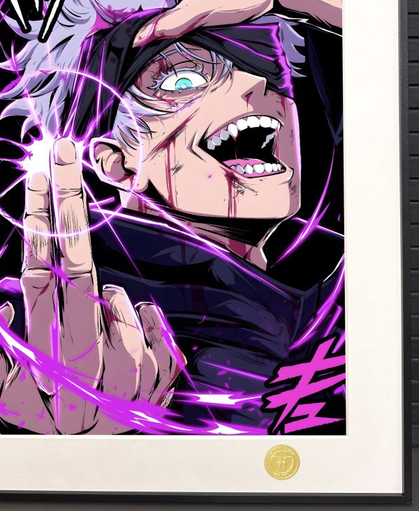 H2工作室 《咒術師五條悟》咒術回戰裝飾畫 