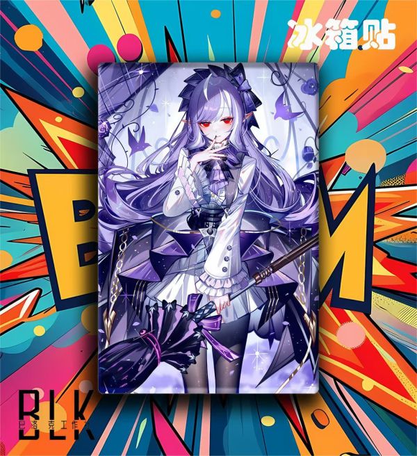 巴洛克 禮服薇薇安班希Vivian絕區零打工皇帝裝飾畫/冰箱貼 