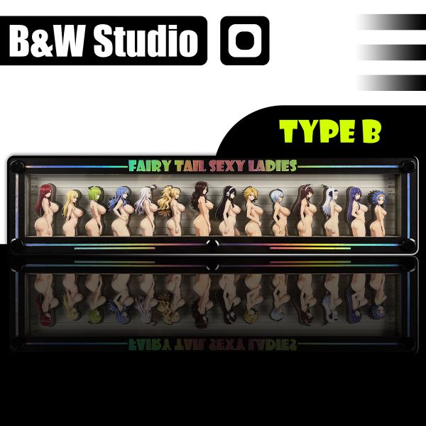 黑白畫映 B&W Studio Fairy Tail 妖精的尾巴 桌面裝飾卡磚 