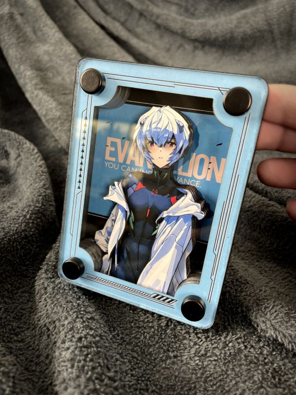萌萌匠 EVA新世紀福音戰士綾波麗立體卡磚裝飾畫 