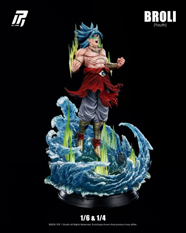 TOP1 Studio 1/6&1/4 布羅利ブロリー限量雕像 