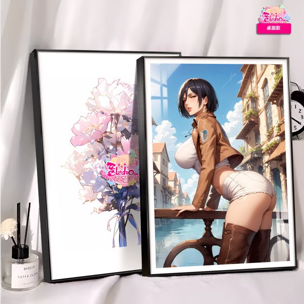 阿喵畫社 晴天三笠高清裝飾畫 