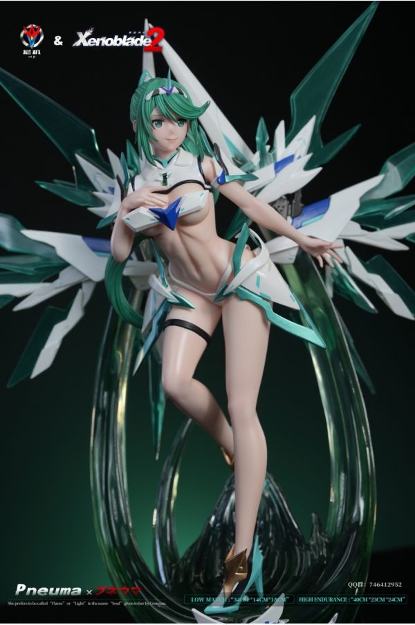 尼機 女角色輕雕像系列第三款 xb2-小綠 