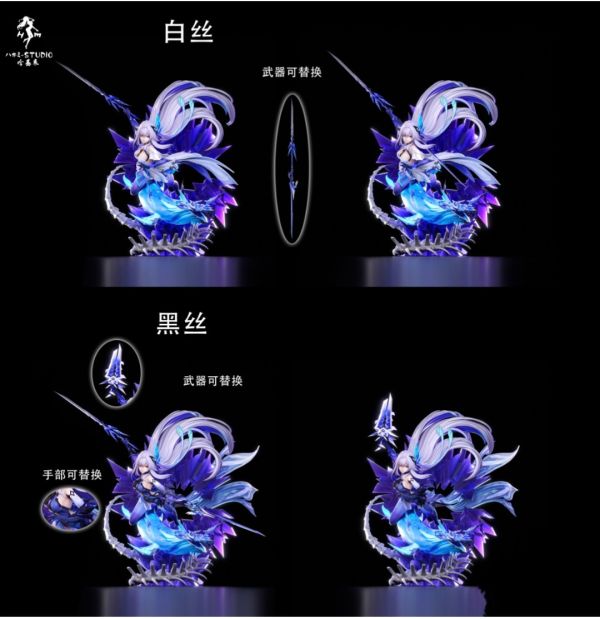 【補款】哈基米（ハキミ）工作室-紅眼白毛劍客2.0 黑白skk 