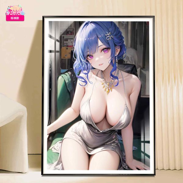 阿喵畫社 聖姨 裝飾畫 