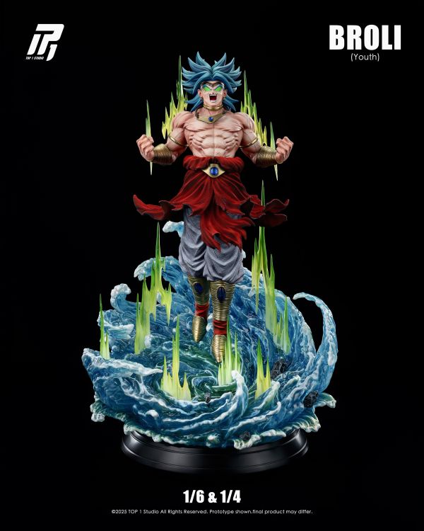 TOP1 Studio 1/6&1/4 布羅利ブロリー限量雕像 