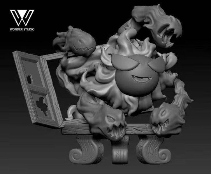 【現貨】玩得Wonder studio 技能博物館系列－耿鬼進化組 