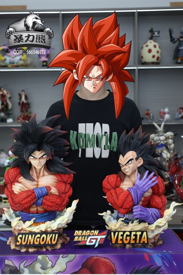 【補款】暴力熊工作室 超四悟空半身像 