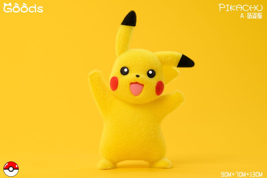 GOODS穀子 STUDIO 小精靈毛絨系列 潮玩擺件-皮卡 