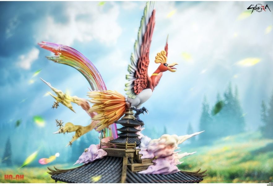 Cybera賽博領域工作室 寶可夢 神獸系列 彩虹的痕跡 希望的象徵-鳳王 