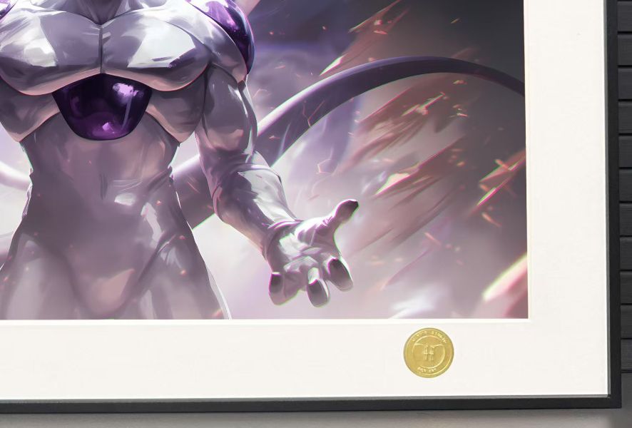 H2工作室 《弗利薩大王》龍珠弗利沙悟空裝飾畫 