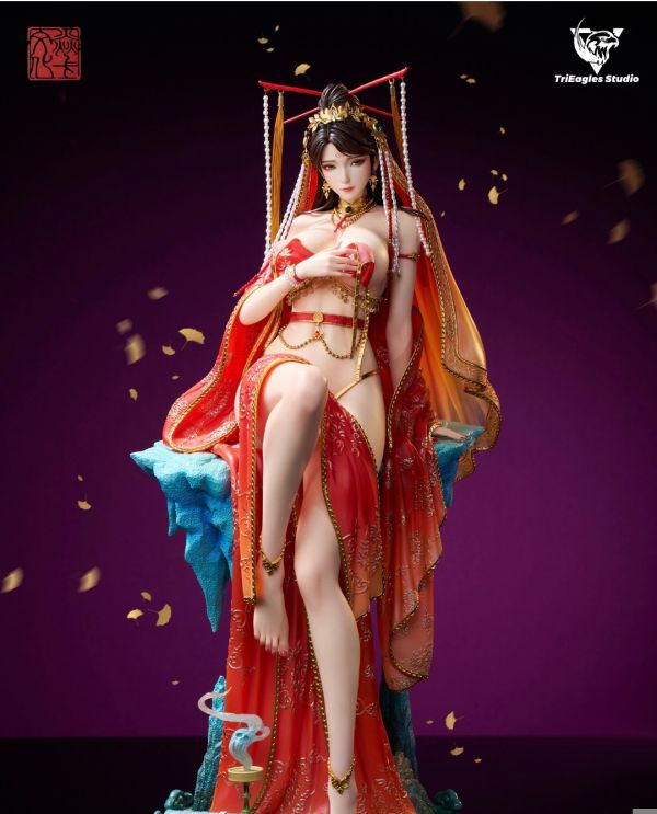 正版授權 TES×焱卡文化×ST_Brush 《聶小倩》雕像 