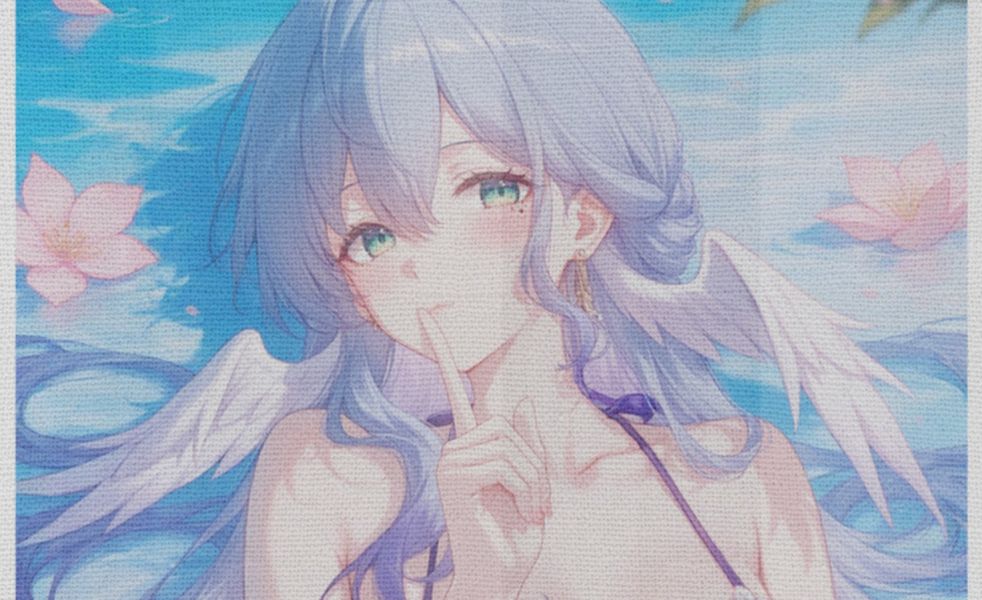 SKS香橙工作室 噓！知更鳥 彩色版畫裝飾畫 