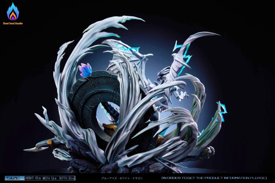 DS STUDIO 怪獸召喚系列 S級雕像 遊戲王 青眼白龍的召喚 