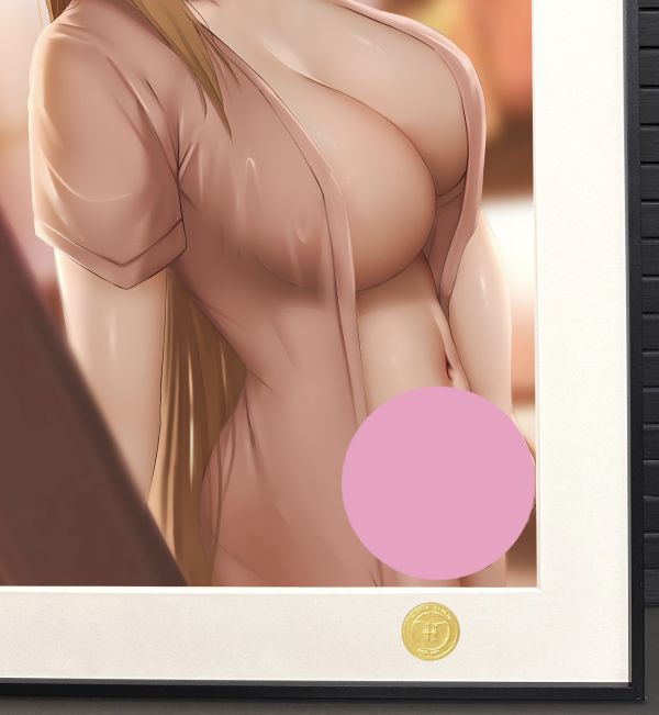 H2工作室《睡衣亞絲娜》刀劍神域結城明日奈裝飾畫 