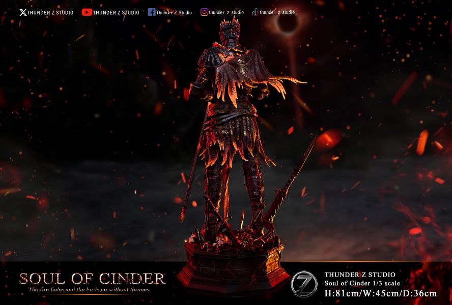 THUNDER Z STUDIO 薪王 臻藏雕像 