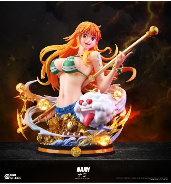 UNO工作室 海賊王 1/4 NAMI 娜美桌擺件胸像 