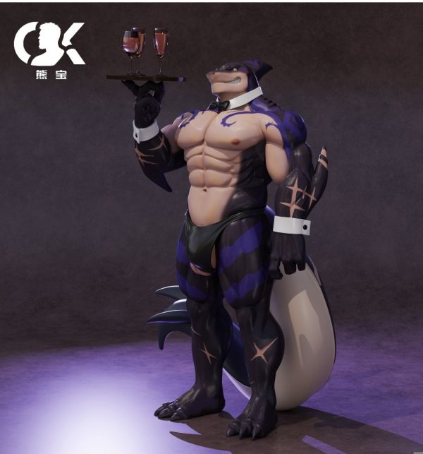 熊寶GK 卡·拉特 XXL猛漢特區 雕像GK 