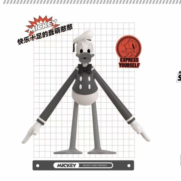 正版授權 MGL TOYS Figures橡膠米奇系列 