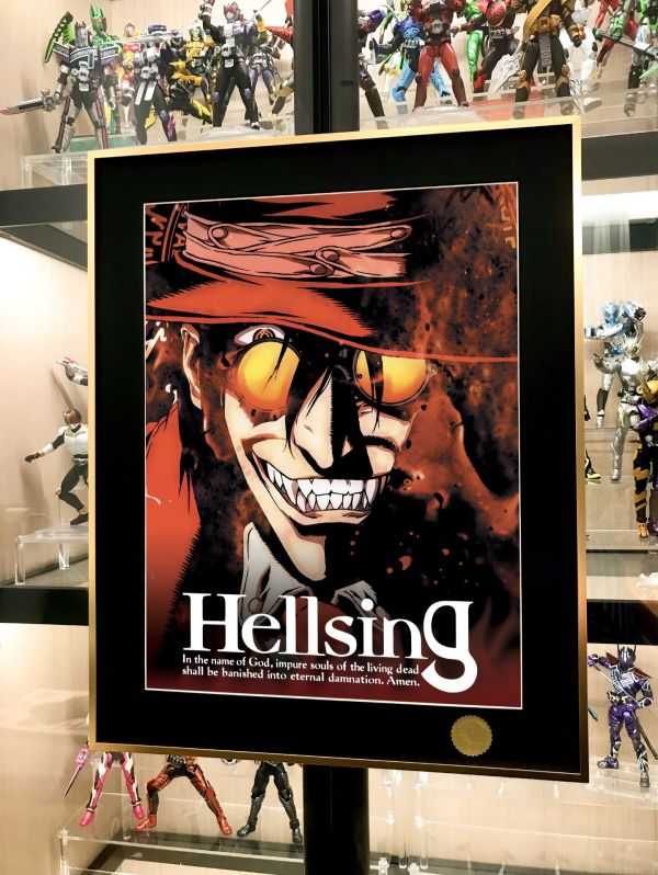星空工作室 Hellsing 皇家國教騎士團阿卡多範海辛吸血鬼裝飾畫 